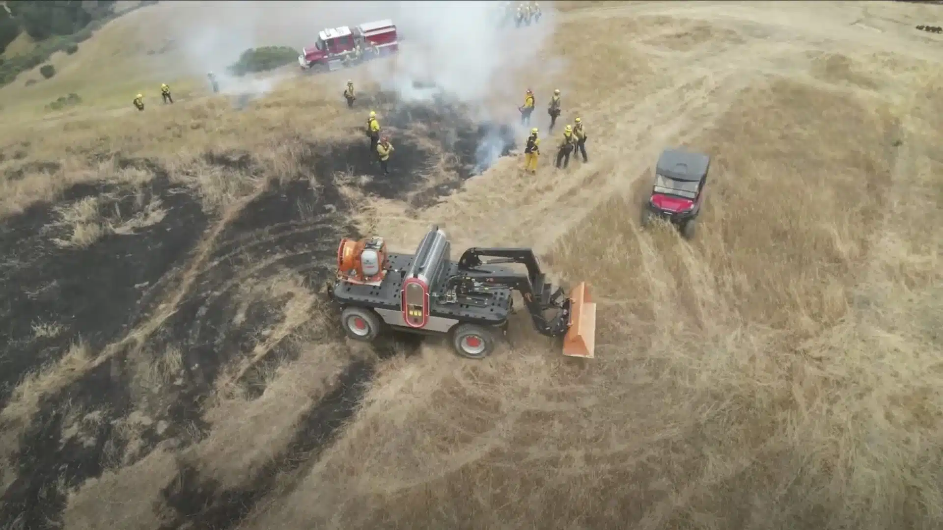 Screenshot DANNAR MPS being utilized during wildfire emergency response
